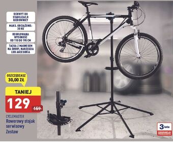ALDI Stojak serwisowy do roweru Cyclemaster oferta