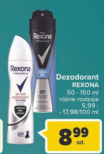 Carrefour Market Antyperspirant Rexona Men Cobalt Dry oferta