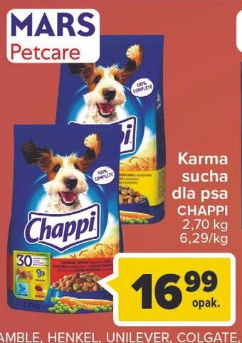 Carrefour Market Karma dla psa wołowina Chappi oferta