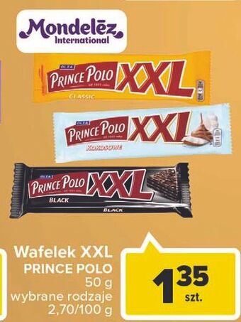 Carrefour Market Wafelek kokosowy Prince Polo Xxl oferta