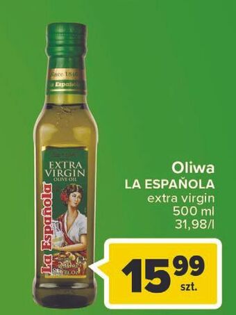 Carrefour Market Oliwa extra virgin La Espanola oferta