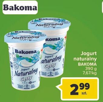 Carrefour Market Jogurt naturalny gęsty Bakoma Naturalny oferta