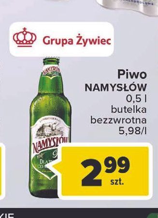 Carrefour Market Piwo Namysłów Pils oferta