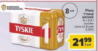 Carrefour Market Piwo Tyskie Gronie oferta