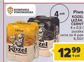 Carrefour Market Piwo Kozel Lezak oferta