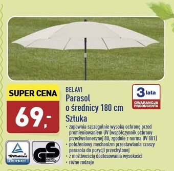 ALDI Parasol 180 cm Belavi oferta