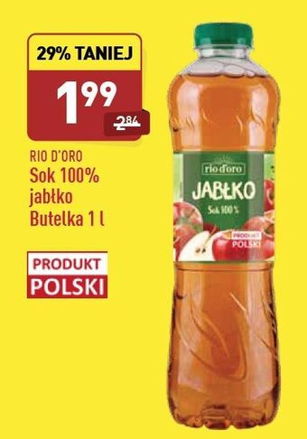 ALDI Sok jabłkowy Rio D'oro oferta