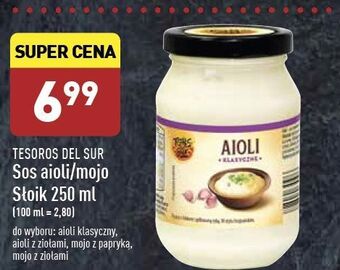 ALDI Sos aioli klasyczny Tesoros Del Sur oferta