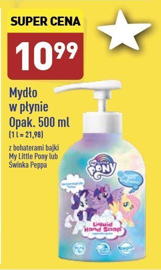 ALDI Mydło w płynie my little pony oferta