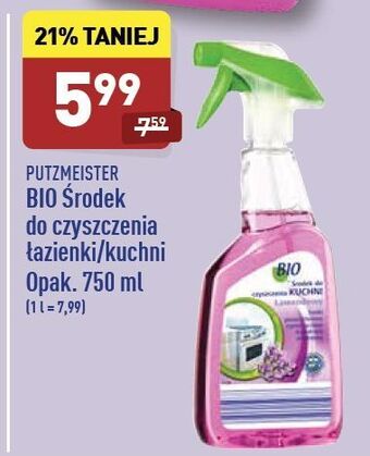 ALDI Środek do czyszczenia łazienki lawendowy Putzmeister oferta