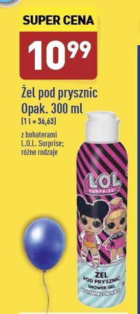 ALDI Żel pod prysznic lol suprise oferta
