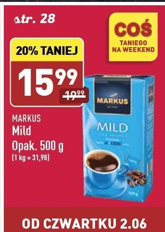 ALDI Kawa Markus Mild oferta
