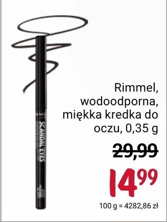 Rossmann Kredka do oczu Rimmel oferta