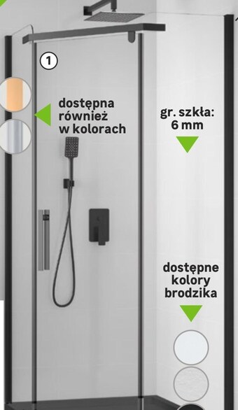 Leroy Merlin Kabina prysznicowa oferta