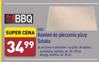ALDI Kamień do pieczenia pizzy okrągły 38 cm Bbq oferta