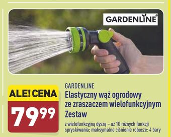 ALDI Wąż ogrodowy ze zraszaczem Garden Line oferta