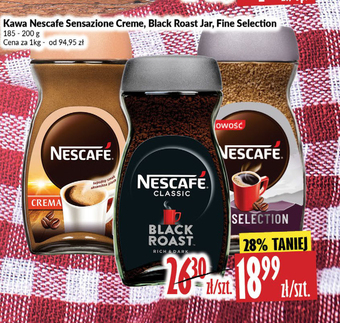 Hala Wola Nescafé Classic Black Roast Kawa rozpuszczalna 200 g oferta
