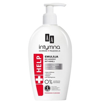 Rossmann AA Intymna Ochrona&Pielęgnacja emulsja do higieny intymnej Help 300 ml oferta