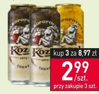 Stokrotka Kozel Ležák Piwo jasne 500 ml oferta