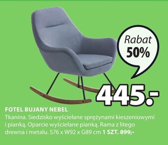 JYSK Fotel bujany oferta