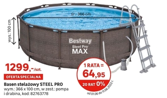 Leroy Merlin Basen Bestway oferta