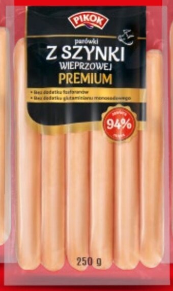Lidl Parówki Pikok oferta