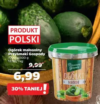 Netto Ogórek małosolny Przysmaki Gospody 1000 g/500 g oferta