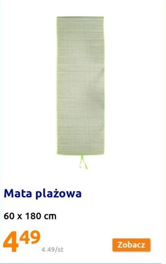 Action Mata plażowa 60 x 180 cm oferta