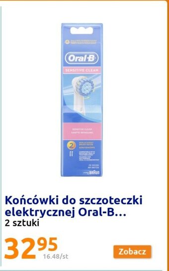 Action Koncówki do szczoteczki elektrycznej Oral-B 2 szt. oferta
