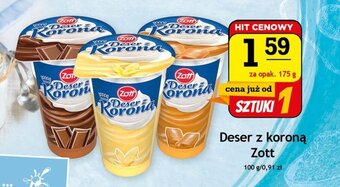 Gram Market Deser z koroną Zott 175g oferta