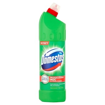 Dealz Domestos Przedłużona Moc Pine Fresh Płyn czyszcząco-dezynfekujący 1250 ml oferta