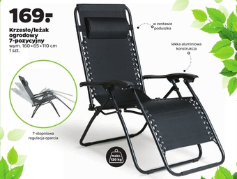 Netto Leżak ogrodowy oferta