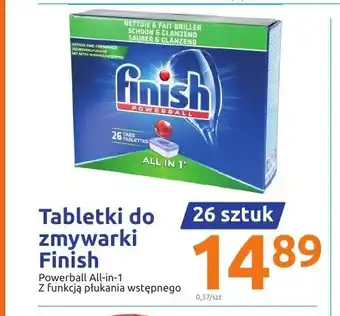 Action Tabletki do zmywarki Finish 26 szt. oferta