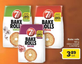 Carrefour Bake rolls czosnek 7 Days Rolls oferta