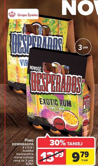 Piwo Desperados Virgin 0.0%