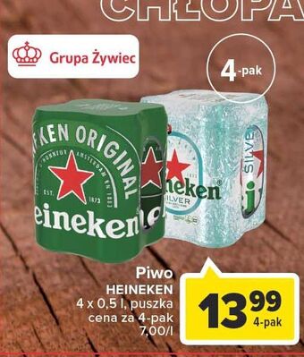 Carrefour Piwo Heineken oferta