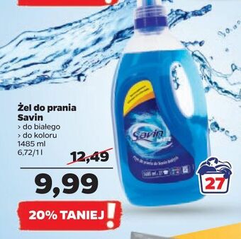 Netto Płyn do prania tkanin białych Savin oferta
