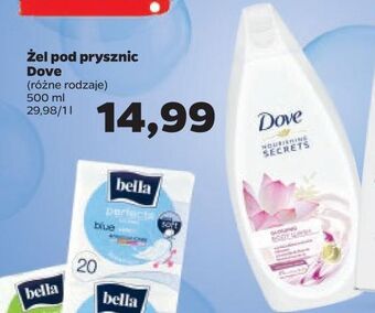 Netto Żel pod prysznic glowing ritual Dove Nourishing Secrets oferta