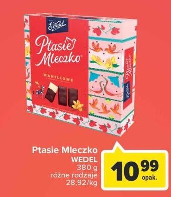 Carrefour Market Czekoladki waniliowe E. Wedel Ptasie Mleczko oferta