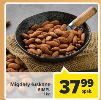 Carrefour Migdały łuskane oferta
