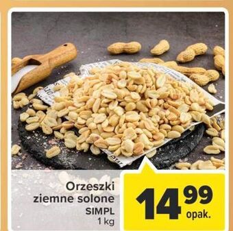 Carrefour Orzeszki ziemne solone oferta
