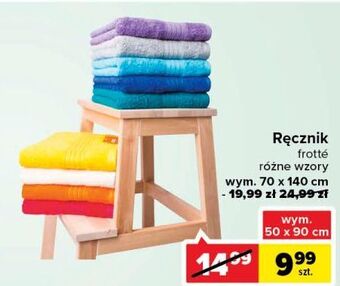 Carrefour Ręcznik frotte 50 x 90 cm oferta