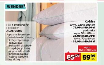 Carrefour Kołdra aloe vera 160 x 200 cm Wendre oferta