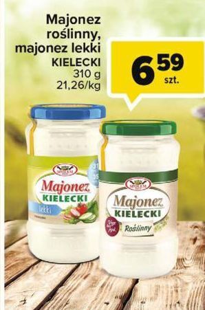 Carrefour Majonez kielecki roślinny Społem Kielce oferta