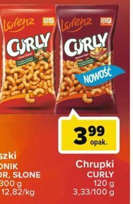 Carrefour Chrupki mexican style Lorenz Curly oferta