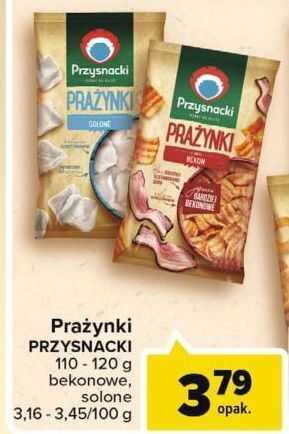 Carrefour Prażynki solone Przysnacki oferta