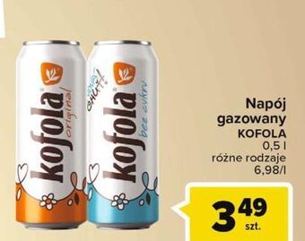 Carrefour Napój original Kofola oferta