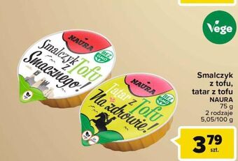 Carrefour Tatar z tofu Naura oferta