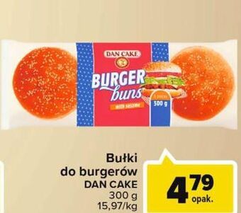 Carrefour Bułka do hamburgerów z sezamem Dan Cake oferta