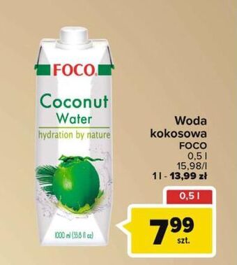 Carrefour Market Woda kokosowa Foco oferta